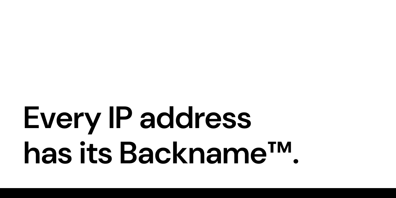 backname.io image